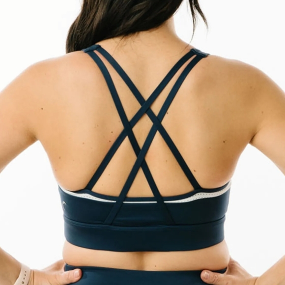 Zyia Navy Primo Mesh Bra New in Package - Picture 3 of 6